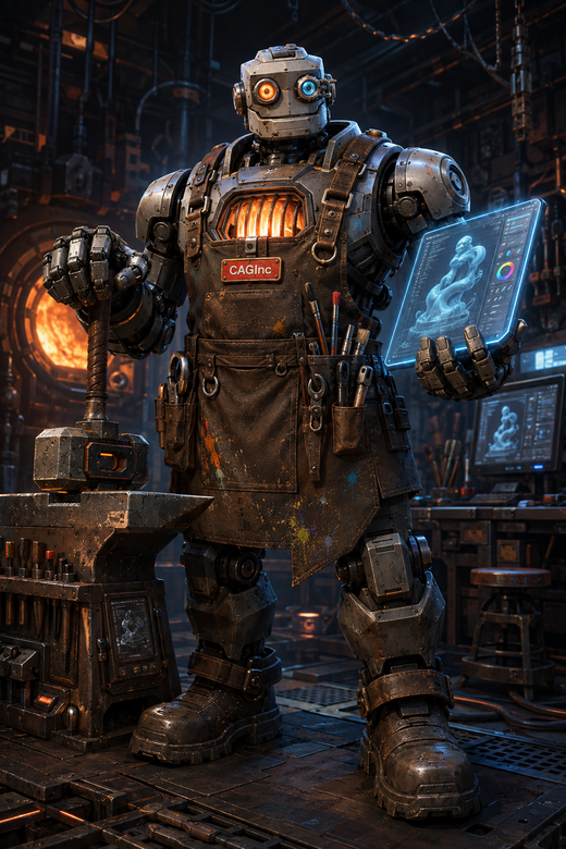 Forge, CAGInc art specialist